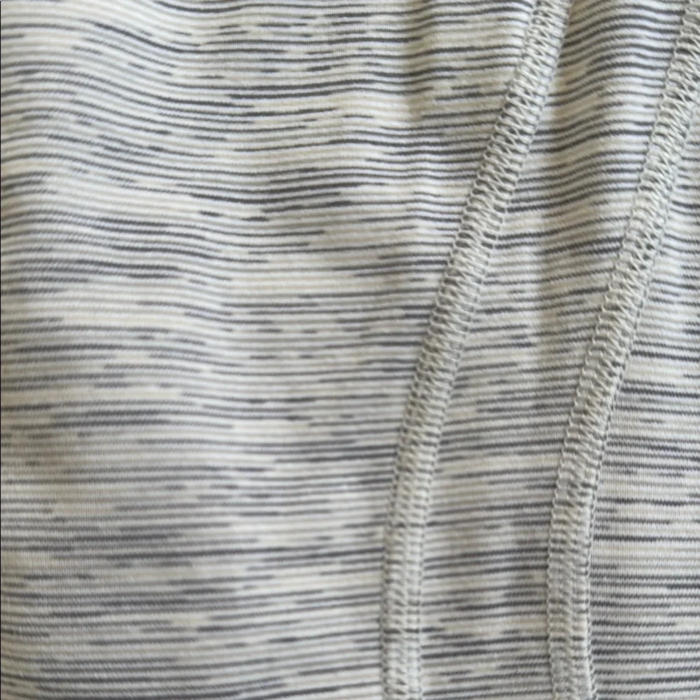 NWT Lululemon Athletic Define Jacket - Luon - White and Gray Space Dye - size 12 - Picture 6 of 8